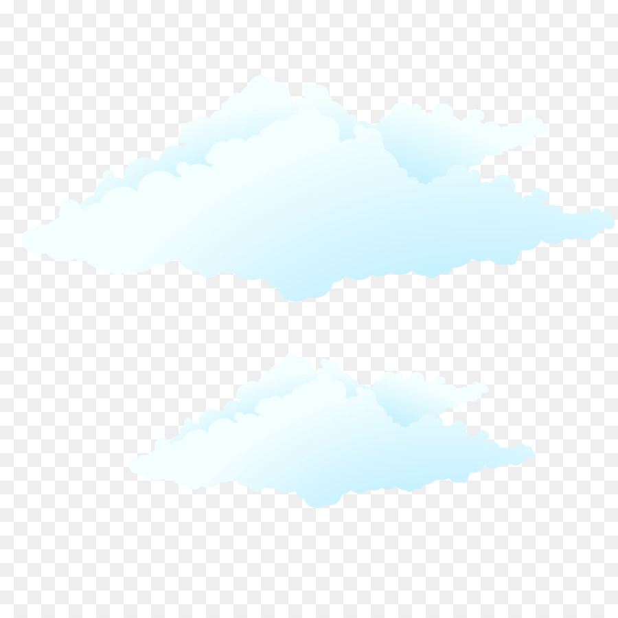 Sky Computer Muster - Hand-gemalte Wolken-Vektor-material