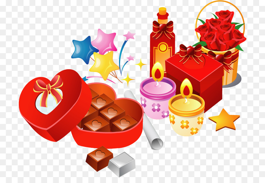 Gift Box Heart png download - 774*602