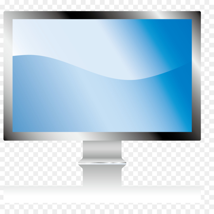 Computer monitor LCD-TV-Information technology - Hand gezeichnet computer