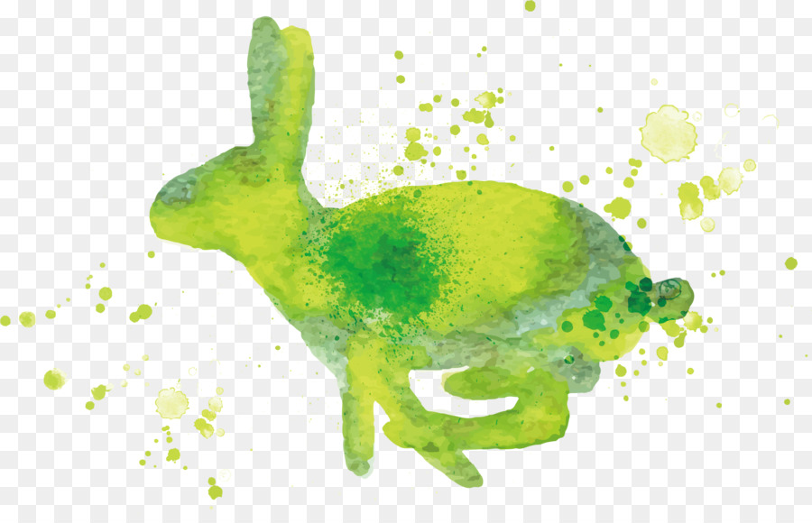 Hase-Grafik-design-Kaninchen-Illustration - Vector Rabbit