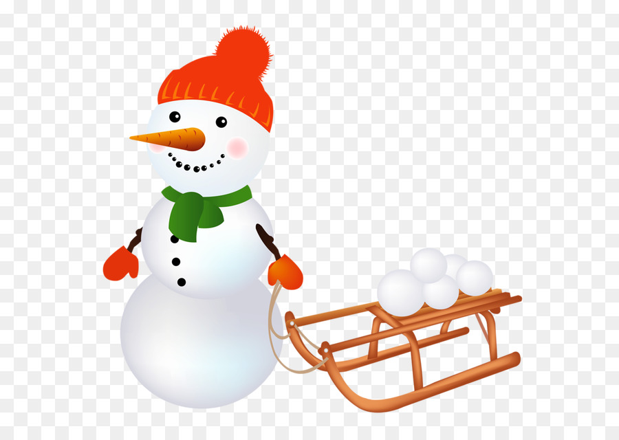 Santa Claus Giáng sinh Clip nghệ thuật - Tuyết và xe trượt tuyết