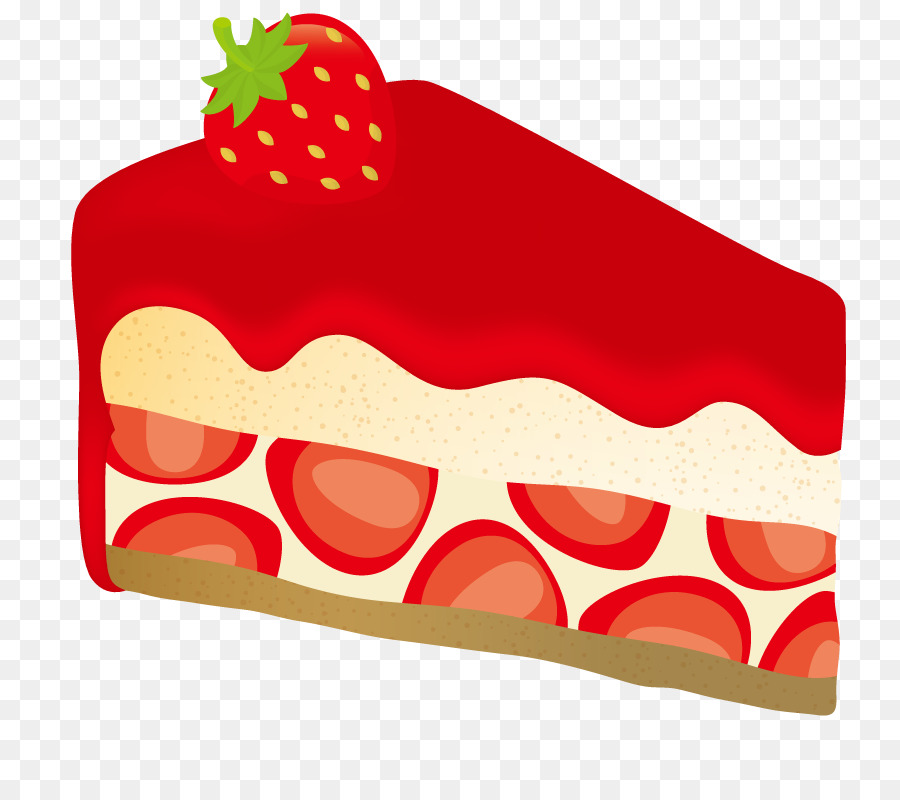 Erdbeer Sahne Kuchen Dessert - Dessert-Erdbeer-Kuchen