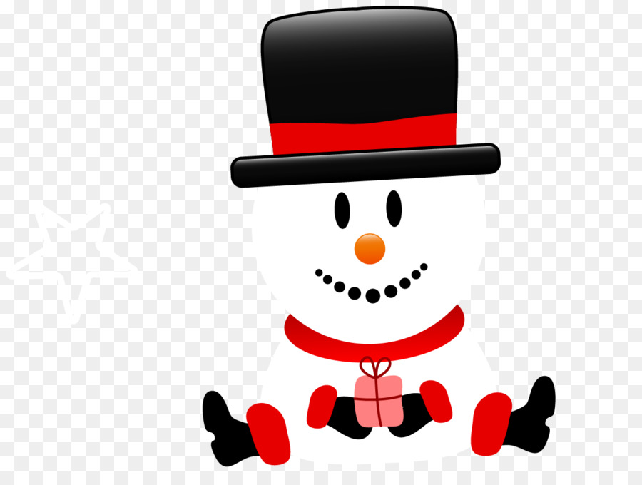 Babbo Natale Pupazzo Di Neve Cappello - Cappello del pupazzo di neve vettoriale