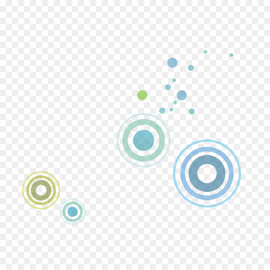 Cerchio Modello Di Area - Luce blu anello
