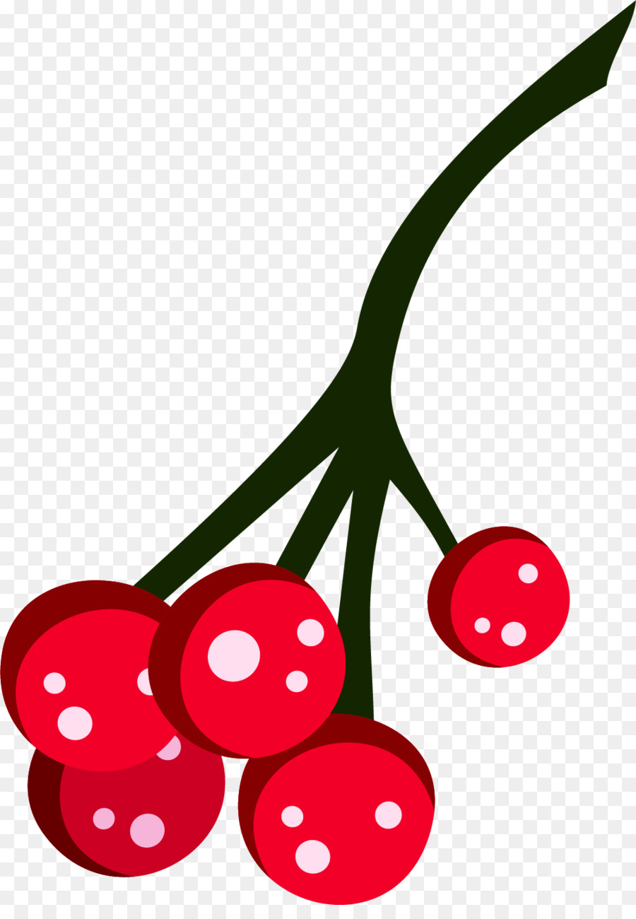 Cherry Fruit Clip Art - Einfache red cherry