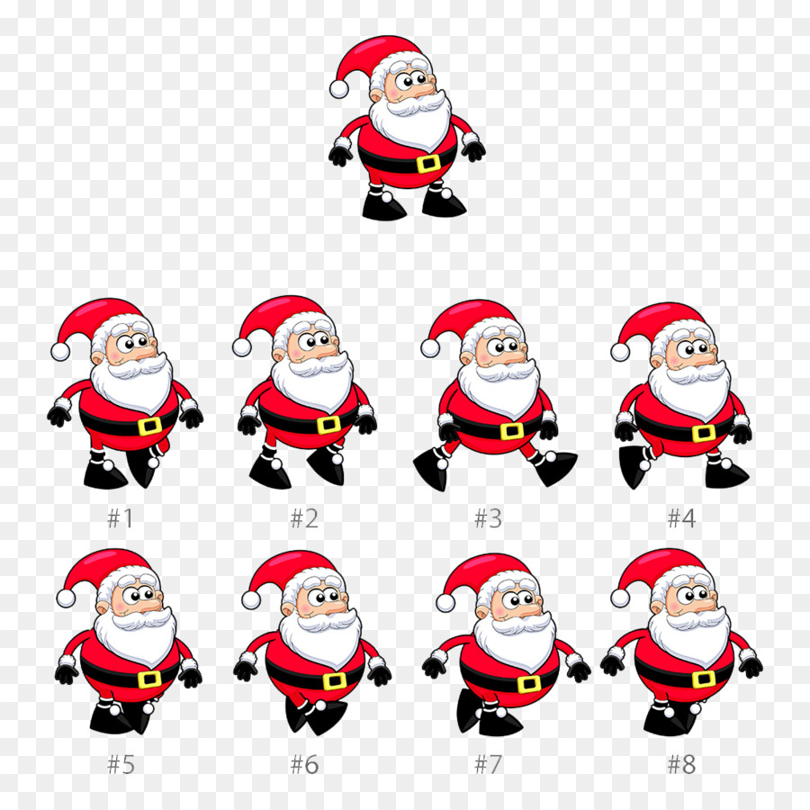 Santa Claus Cartoon png download - 1100*1100 - Free Transparent Santa Claus  png Download. - CleanPNG / KissPNG