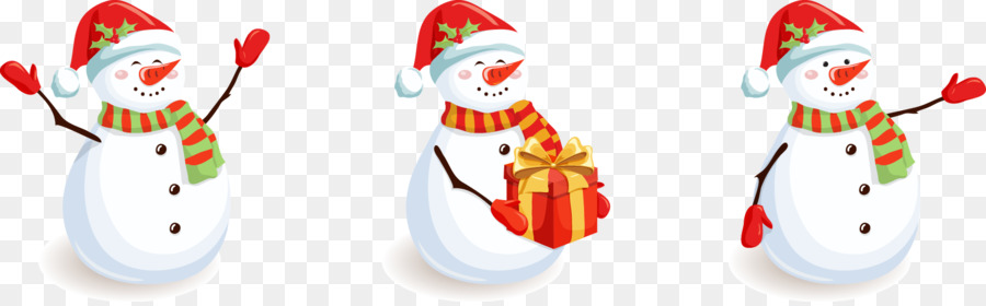 Rudolph, Babbo Natale, Natale, Pupazzo Di Neve - Natale, pupazzo di neve, vettore materiale