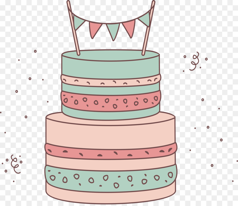 Torte Torta Di Disegno - Polvere verde bella torta