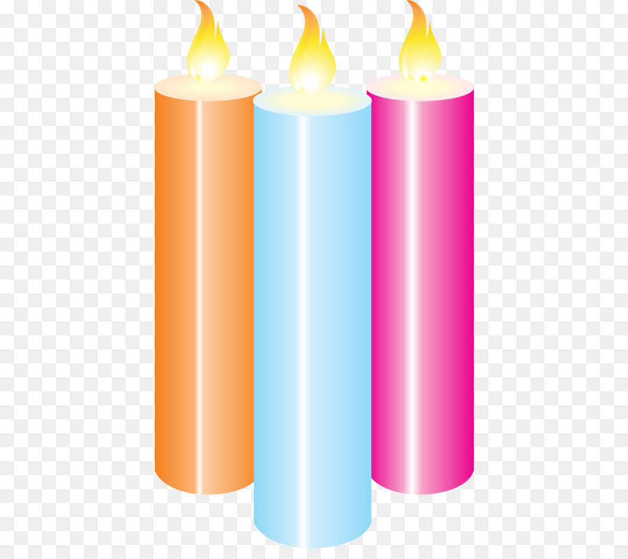 Kerze Clip art - Farbe Kerze Kerzenlicht