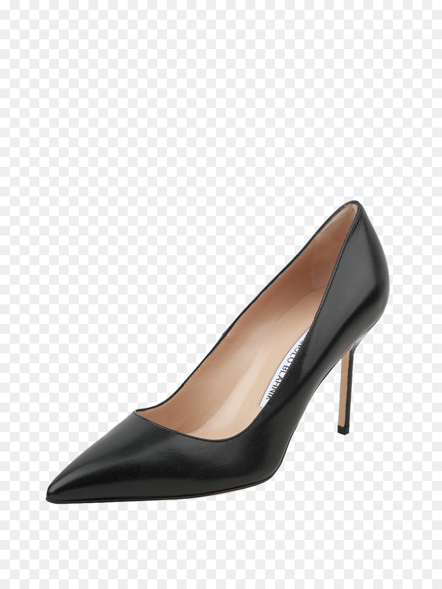 Cao gót giày dép nhà thiết Kế Giày - Nữ da đen Manolo