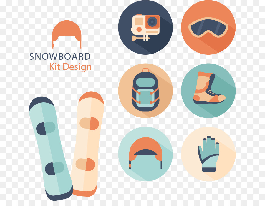 Skifahren Snowboarden - Winter ski Ausrüstung