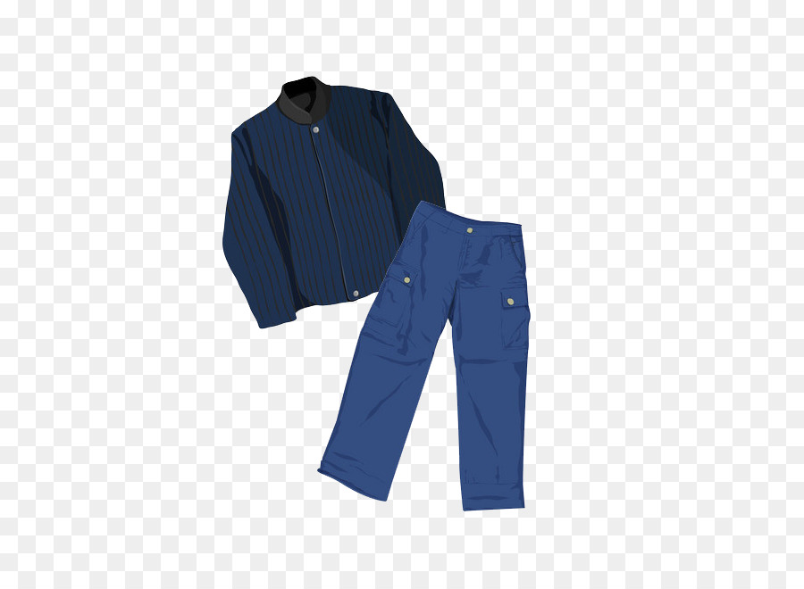 Abbigliamento Pantaloni Di Design Il Maglione - Abbigliamento uomo autunno blu