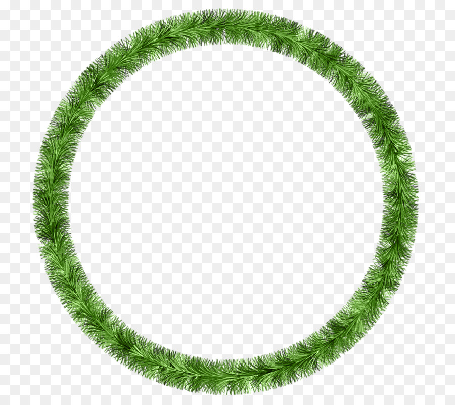 cerchio - Verde anello decorativo