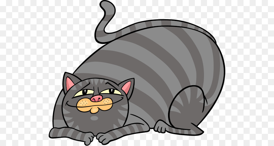 Tabby gatto Gattino Royalty-free Illustrazione - Vector carino grosso gatto gatto grasso