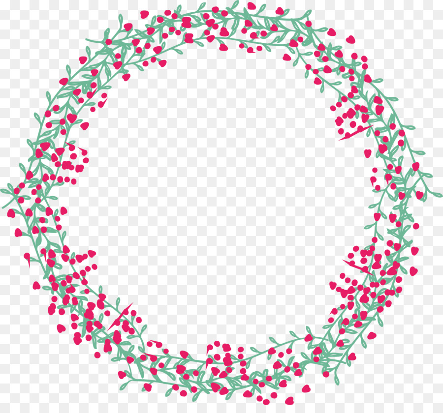 Vẽ vòng tròn Clip nghệ thuật - lá nối yêu chiếc nhẫn
