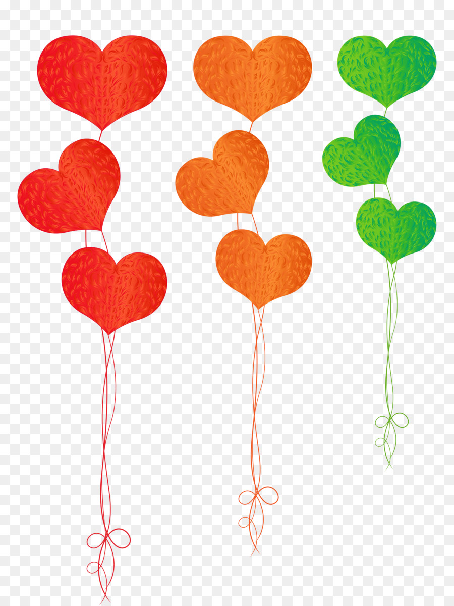 Zeichnung Spielzeug, Luftballon, Herz, Abbildung - Farbe Herz Ballon illustration