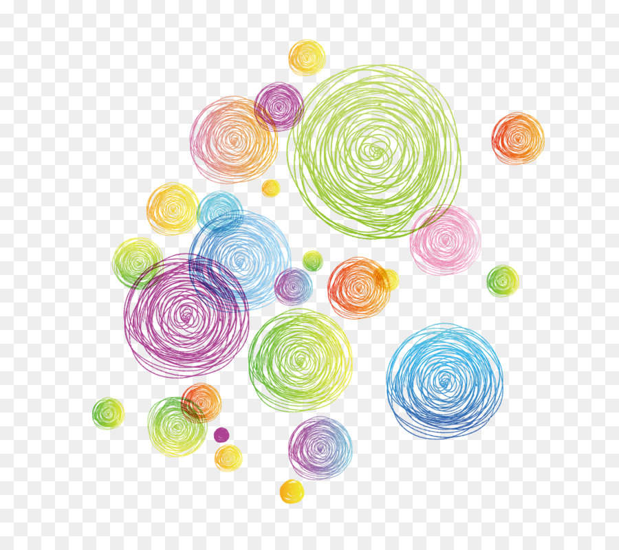 Cerchio di Colore Clip art - galleggiante cerchio