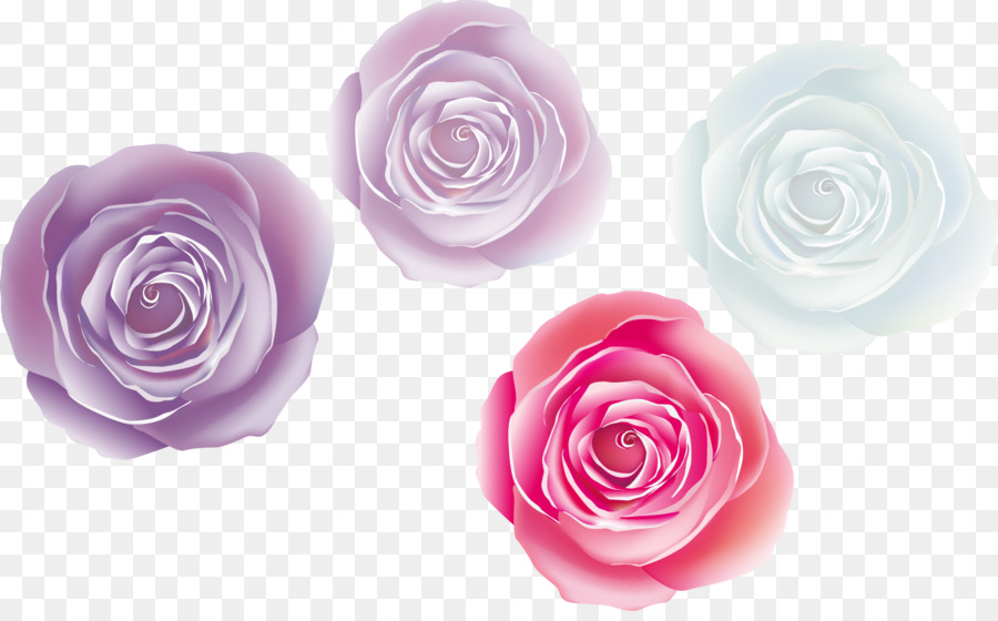 Spiaggia Giardino di rose rose - Cartone Animato Fantasia Rose