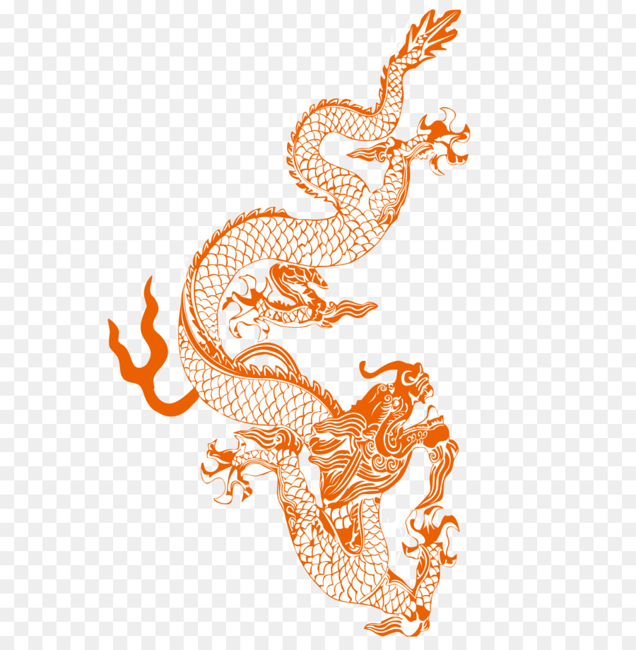 Totem drago Cinese, zodiaco Cinese - Antico Drago Totem