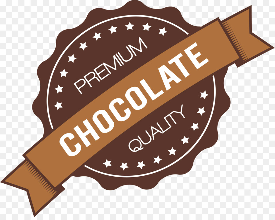 Etichetta Di Cioccolato - Creative Cioccolato Etichetta Vettoriale