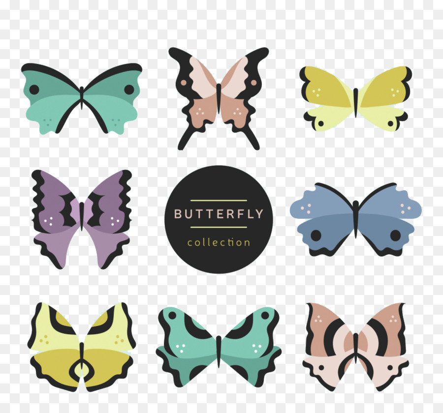 Farfalla Nymphalidae Clip art - Farfalla Vector materiale