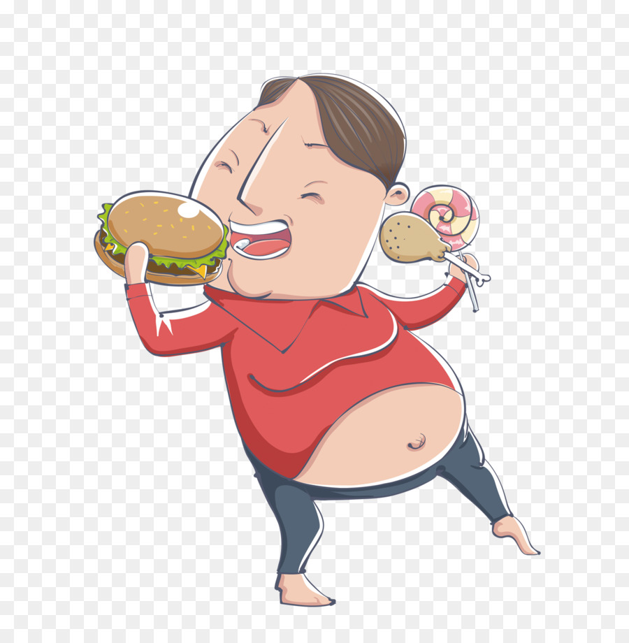 Obesity Cartoon png download - 1289*1305 - Free Transparent Hamburger png  Download. - CleanPNG / KissPNG