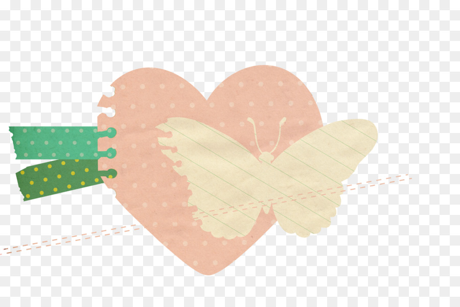 Schmetterling Herz - Schmetterling