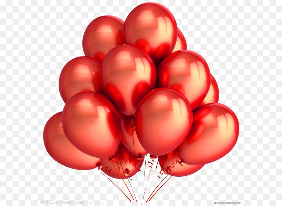 Amazon.com Ballon Gold Party Geburtstag - Rote einfache Ballon-Dekoration Muster