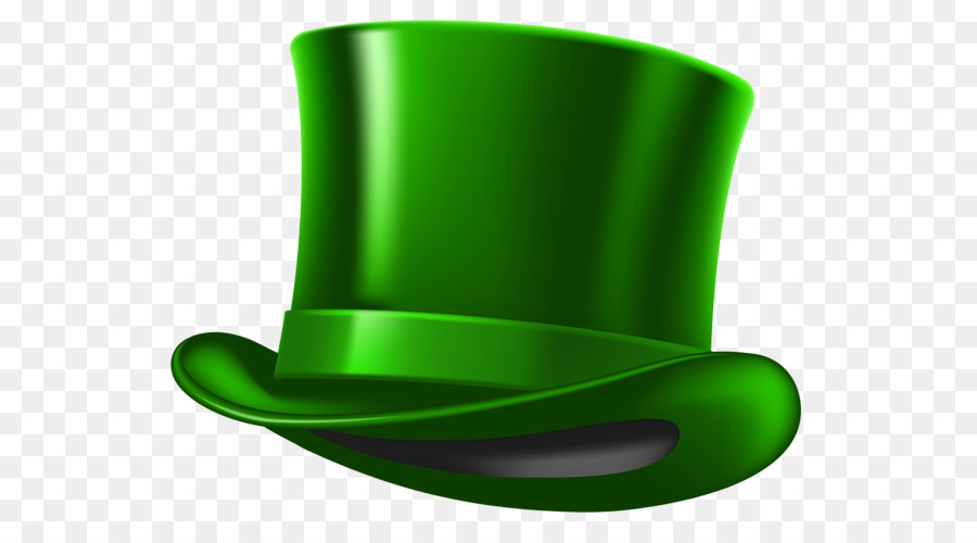 Irlanda Saint Patricks Day Hat Shamrock Clip art - Dipinto a mano cartoon cappello