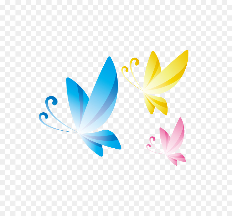 Icona Della Farfalla - Colorato farfalla ornamento