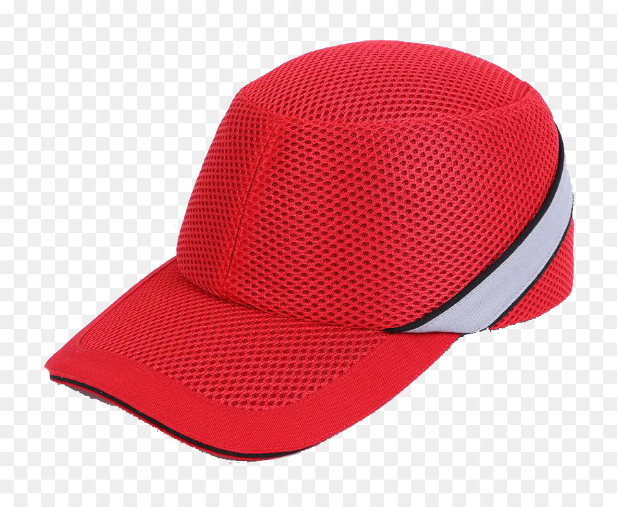 Berretto da Baseball Red Hat Tessile - Rosso cappello di stoffa