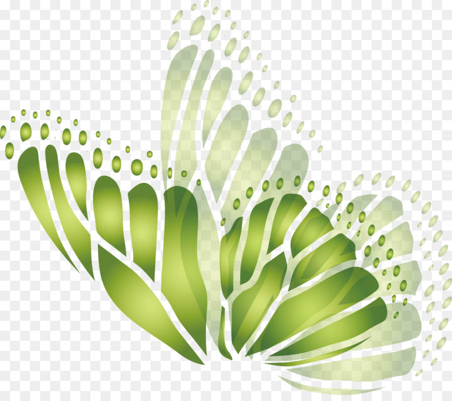 Green Stock-illustration-Royalty-free clipart - Schmetterling