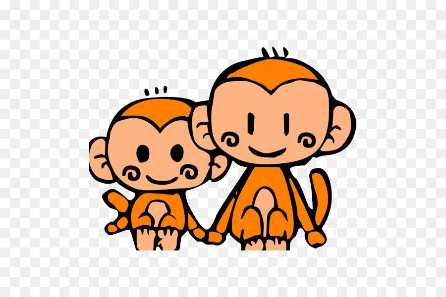 Painting Cartoon png download - 600*600 - Free Transparent Monkey png  Download. - CleanPNG / KissPNG