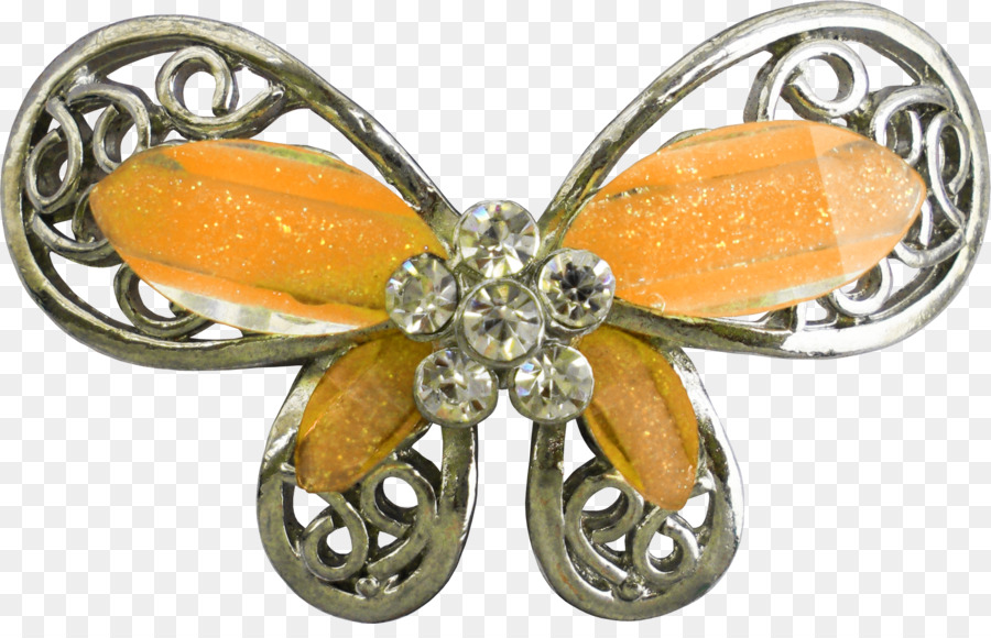 Schmetterling Edelstein-Schmuck - Crystal Butterfly