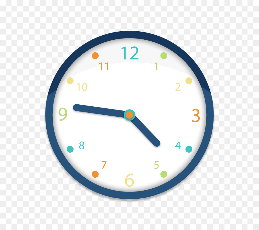 Sveglia Scarica Flip clock - Vettore Di Orologi Di Moda