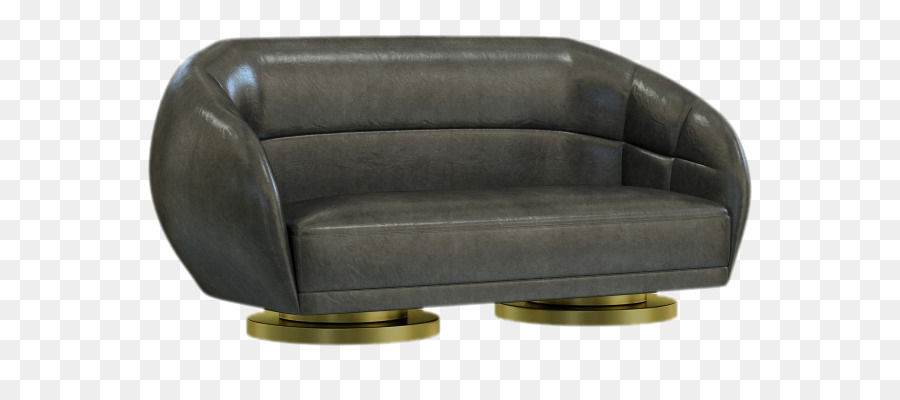 Couch Leder - schwarz Leder sofa
