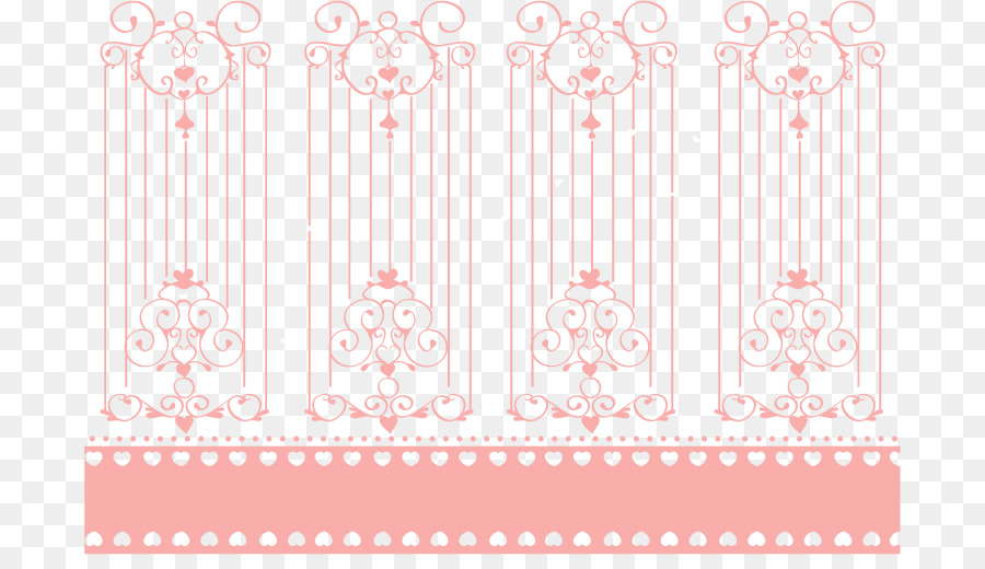 Visual arts Blütenblatt Bereich Muster - Pink wedding Elemente Wand