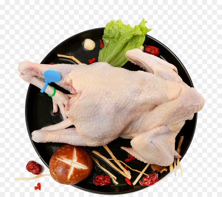 Ác Xương gà Trắng cắt gà, gà Chiên Gà au vin - Bảng điều khiển gắn một con gà ngắt