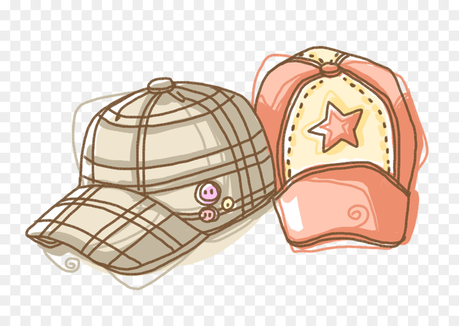 Baseball-cap Cartoon-Abbildung - Hut