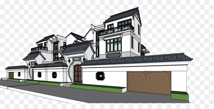 Haus Haus Drei-dimensionalen Raum - chinesische klassische house Modell