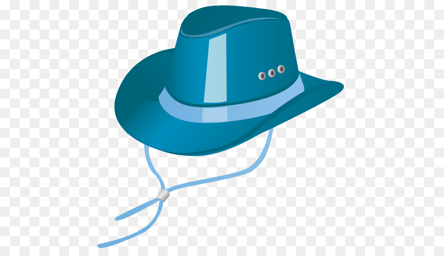 Hat ICO-Kleidung-Symbol - blauen Hut