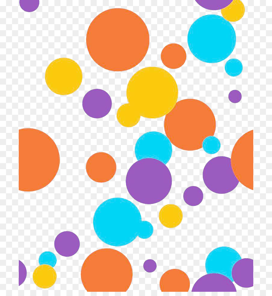 Cerchio di colore Punto di Clip art - puntini colorati