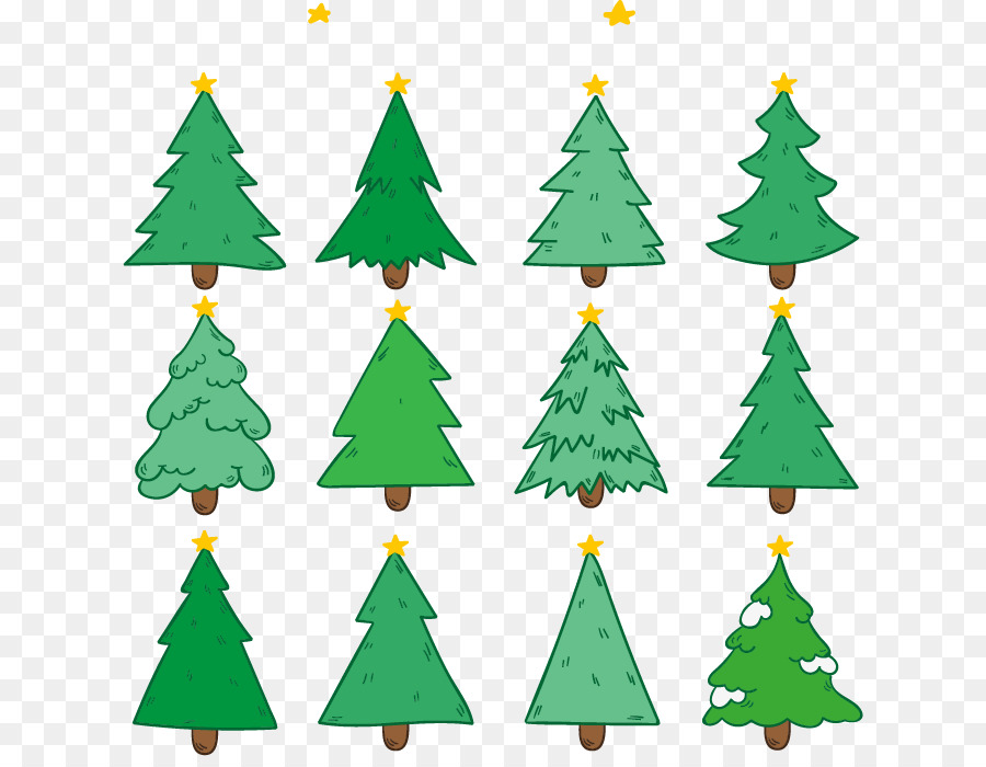 Weihnachtsbaum Tasche Sack-Illustration - 12 Weihnachtsbaum