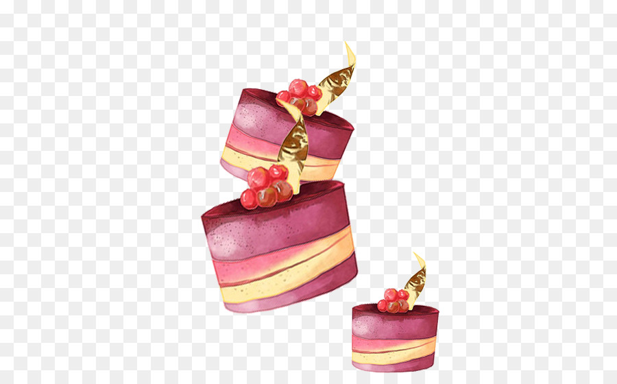 Torta di ciliegie Illustrazione - torta di ciliegie