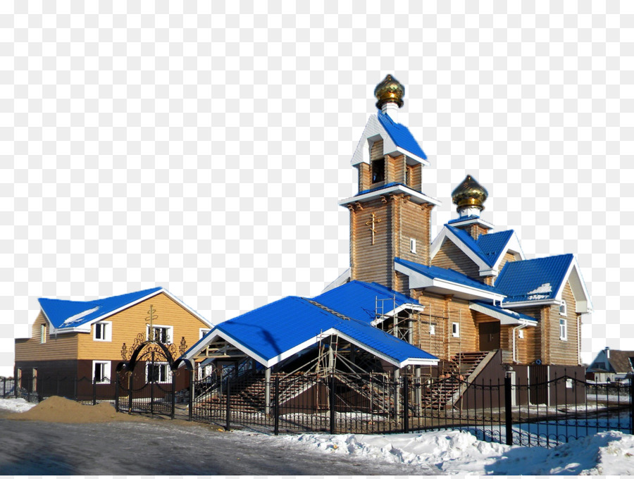 San Basilio Cattedrale della Chiesa Ortodossa russa e Chiesa, architettura, Chiesa Ortodossa Orientale - Russo neve edificio bianco e blu