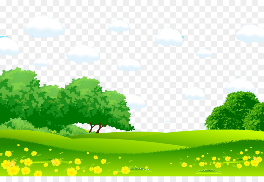 Cảnh phim hoạt hình vẽ tranh Ảnh minh Họa - Cỏ xanh trắng đồng cỏ mông cổ  đồng cỏ png tải về - Miễn phí trong suốt Bầu Không Khí png Tải về.