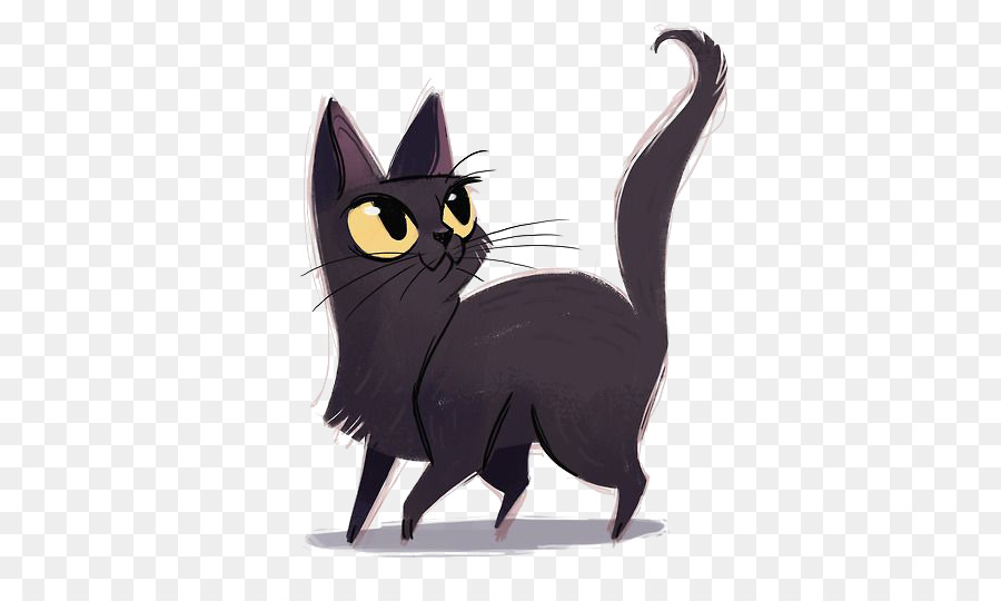 Bombay-Katze, Birma-Perser-Katze Somali-Katze Ragdoll - schwarze Katze