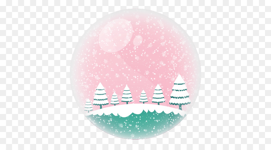 Albero di natale, Fiocco di neve, Icona - Bella palla di neve