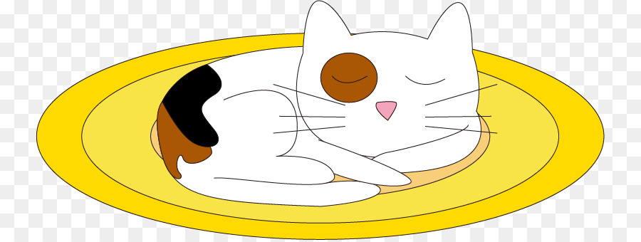 Die schnurrhaare der Katze Cartoon clipart - Vektor cartoon Katze