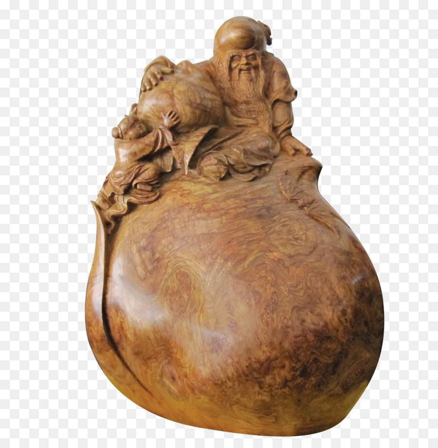 scultura arte - Redwood Buddha